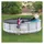 BESTWAY Flowclear Pool-Abdeckplane grau 427 cm