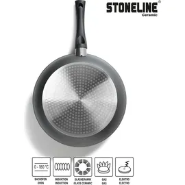 STONELINE STONELINE® CERAMIC Bratpfanne 24 cm | mit Deckel