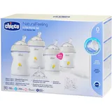 Chicco Babyflasche Erster Starter-Set Naturalfeeling blau