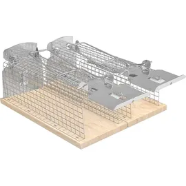 RatzFatz 2X Mausefalle Lebendfalle 20 cm