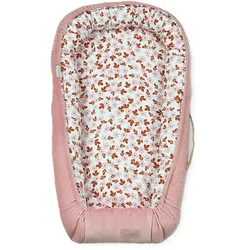 Babynestchen - 80x45cm - Warmer Baby Nestchen für Babybett - Schlafnes