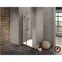 Dusbad Duschkabine/ Duschabtrennung Dusbad Vital 2 Pendeltür an Festteil für Nischendusche rechts 825mm
