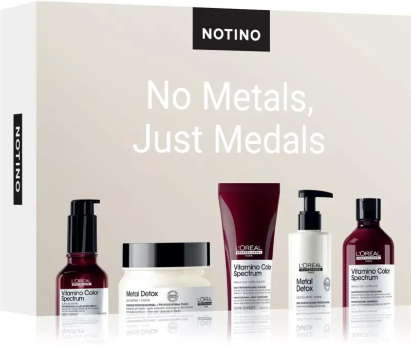 Beauty Discovery Box Notino No Metals, Just Medals Set für alle haartypen
