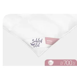 SCHLAFSTIL Daunendecke D700 Normal "200x220 cm