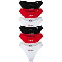 Diesel String 6 St. Rot/Schwarz/Weiß XS