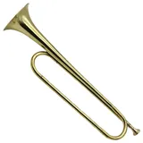 Signalhorn-Kavallerie-Trompete, Tragbare Messing-Kavallerie-Trompete, Retro-Standard-Trompete, Messing-Signalhorn-Instrumente, Musikinstrument Für Anfänger, Kavallerie-Signalhorn-Trompete