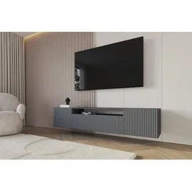 altdecor NOA-2 Lowboard 200 cm x 40 cm x 41 cm Grau Holz