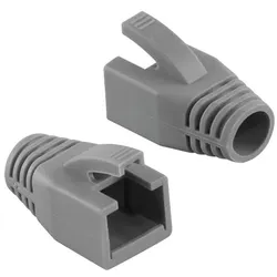 MicroConnect Strain Relief Boot Cat7 cables upto 8.5mm Grey