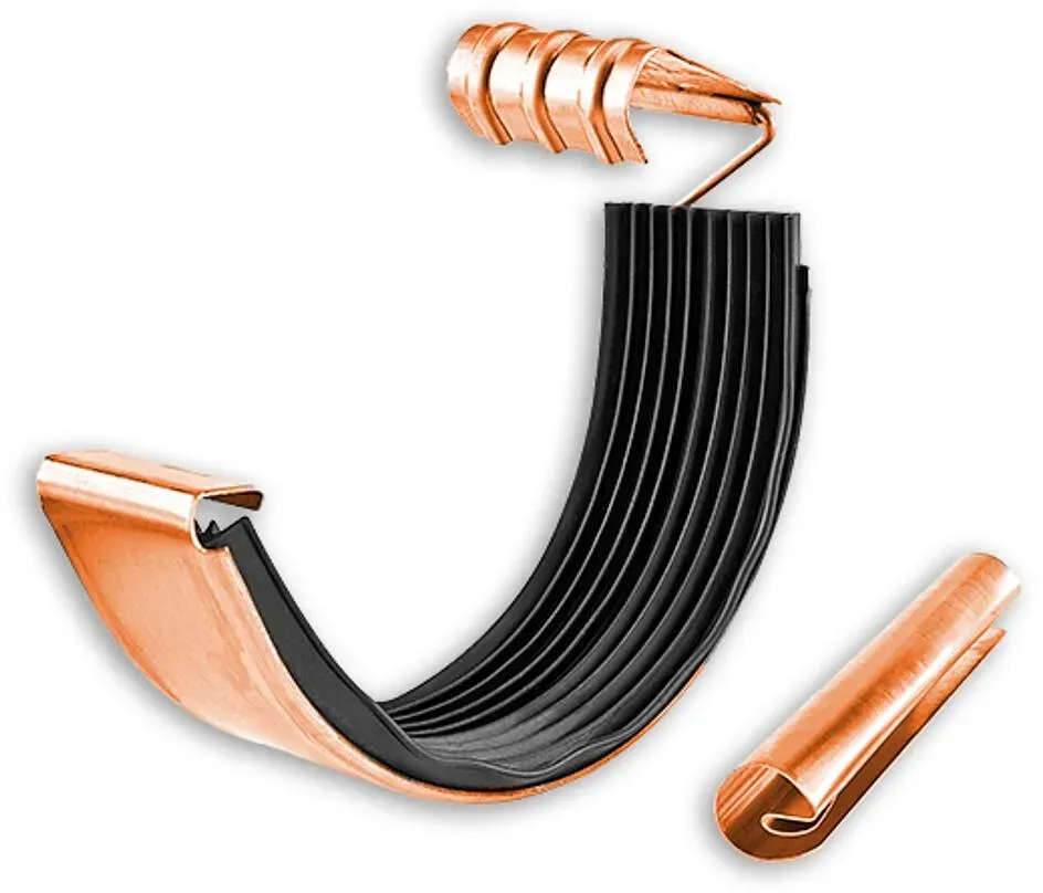 Rinnenverbinder Grömo, halbrund, Kupfer, verschiedene Größen (Ausführung: Nenngröße 333. Ø 153mm)