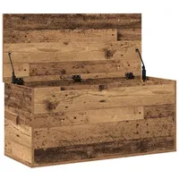 vidaXL Aufbewahrungsbox Altholz 100 x 42 x 46 cm 1-tlg. braun