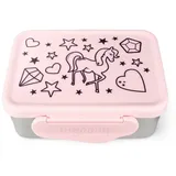 ergobag Edelstahl-Brotdosen Rosa