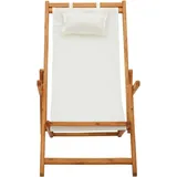 Maison Exclusive - Klappbarer Strandstuhl Eukalyptus Massivholz U