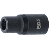 BGS 72105 | Gewindebohrer-Aufnahme-Steckschlüssel-Einsatz | 10 mm (3/8") | 7,3 mm