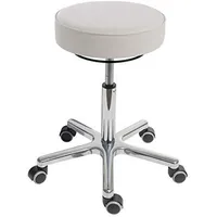 STIER OFFICE STIER Drehhocker mit Rollen Sitzhöhe 540-720mm Kunstleder