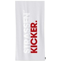 Herding STRASSENKICKER Velours Badetuch Grau 75x150cm