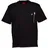 Hugo Herren T-Shirt schwarz, schwarz, Herbst/Winter 2025/2026