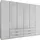 Wiemann Drehtürenschrank Monaco 295,3 x 236 x 58 cm Weiß