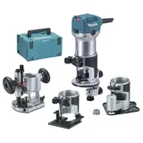 Makita Oberfräse RT0700CX3J Affleureuse-Set