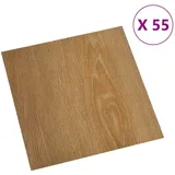 vidaXL vidaXL, Bodenplanken 55 pcs Braun 5.11 m2)