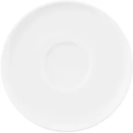 SELTMANN WEIDEN "Sento Home", weiß, unifarben, H:2cm Ø:16,2cm, Porzellan, Speiseteller, Kombi-Untertasse für Kaffee-, Milchkaffee- & Cappuccinotasse, Becher