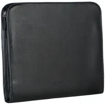 LEONHARD HEYDEN Schreibmappe Hannover Document Wallet Black schwarz