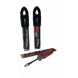MaXalami Basic Tube Reparatur Set Werkzeug + 3 Flickstreifen