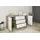 Home Affaire Sideboard VERA 150 x 67,9 x 39,5 cm Braun / Weiß