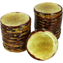 20er Set Deckel-Set TO82 Holz Deckel für Marmeladengläser Ersatzdeckel