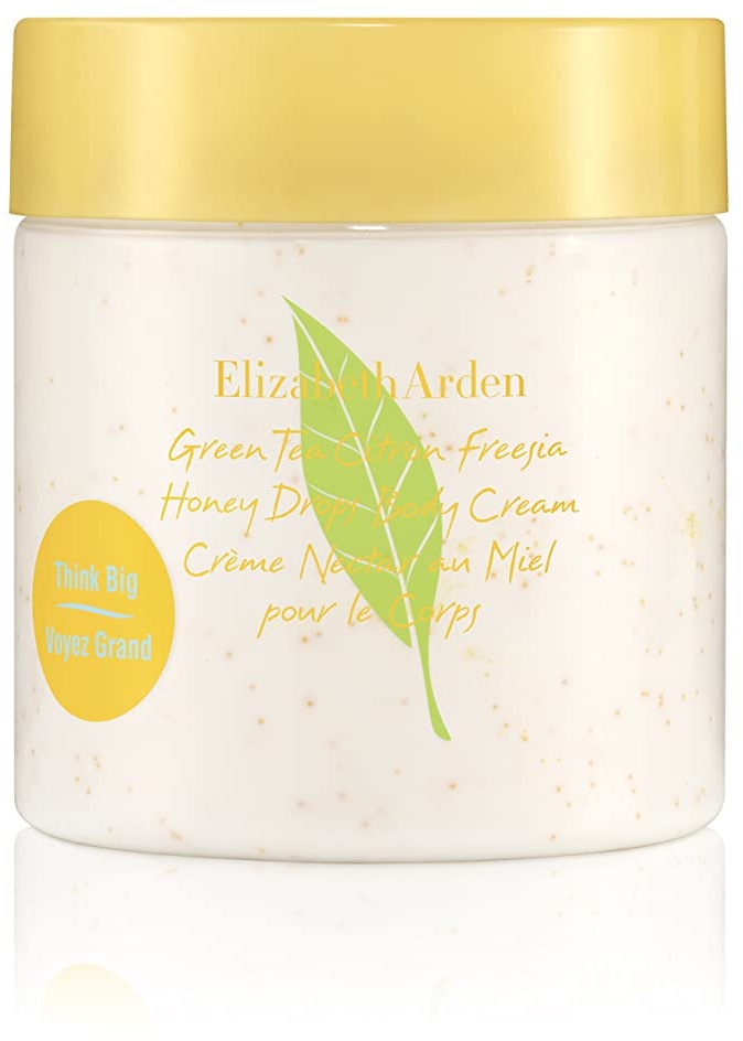 Elizabeth Arden Green Tea Honey Drops, Feuchtigkeitsspendende Body Cream mit einer Mischung aus Früchten, Blumen und natürlichen, recycelten Inhaltsstoffen, 500 ml