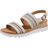 SKECHERS Damen Sandals, beige, 37 EU - 37 EU