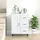 vidaXL Sideboard Weiß 69,5x34x90 cm Holzwerkstoff