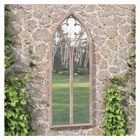 VidaXL Gartenspiegel Sand 100x45 cm Eisen