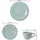 SELTMANN WEIDEN Beat Kaffeeservice 18-tlg. arktisblau
