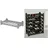 KEEEPER Flaschenregal 60 x 28 x 14 cm Schwarz
