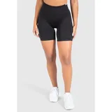 SMILODOX Amaze Scrunch Shorts Schwarz XS