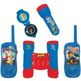 Lexibook Lexibook, Paw Patrol, Abenteurer-Set für Kinder, Walkie-Talkies 120m, Fernglas, Kompass, Taschenlampe, Blau/Rot, RPTW12PA