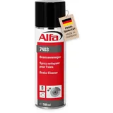 Alfa 12x Bremsenreiniger 500 ml Profi-Qualität Premium-Reiniger Bremsen Spray kraftvoll rückstandsfrei gegen Öle Fette Harze - Made in Germany