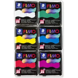 Staedtler FIMO professional Modelliermasse True Colours 6 Blöcke à 57 g