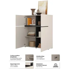 OTTO home Cross 119,5 x 139 x 40 cm Braun
