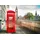 Living Walls Fototapete Designwalls Phone Booth glatt, (5 St), rot