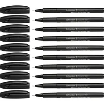 Schneider Topliner 967 Fineliner schwarz 0,4 mm, 10 St.