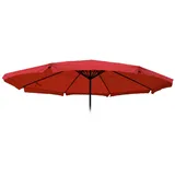 Mendler Ersatz-Bezug für Sonnenschirm Meran Pro Polyester Ø 5 m Bordeaux