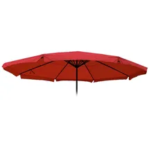 Mendler Ersatz-Bezug für Sonnenschirm Meran Pro Polyester Ø 5 m Bordeaux