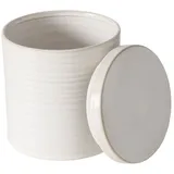 Boltze Keramikglas mit Deckel JONAH, Ø 15,5 cm