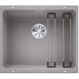 Blanco Etagon 500-U alumetallic + Handbetätigung + InFino