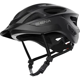 Sena R1 EVO Smart Fahrradhelm (Matte Black, L)