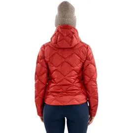 The Mountain Studio Damen Ultralight Down Hoodie Jacke (Größe S, rot)