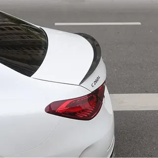 für C Klasse W206 2022-2025 Limousine Heckspoiler Spoiler ABS Kunststoff 1 Stück (Schwarz glänzend)