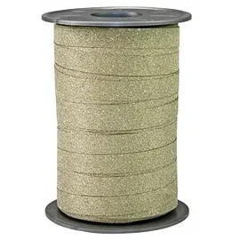 Präsent Geschenkband POLY GLITTER Glitter gold 100 mm x 100,0 m
