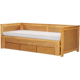 Beliani CAHORS 90 x 200 cm Braun
